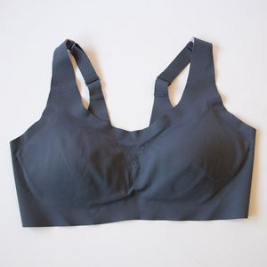 AVIA High Impact Sports Bra Full Coverage Bonded Padded Slate Gray Size XL